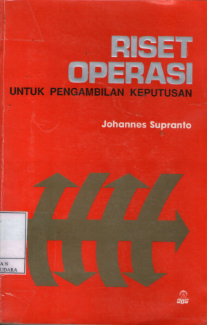 Image of Riset operasi untuk pengambilan keputusan