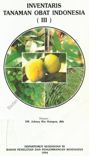 Image of Inventaris Tanaman Obat Indonesia (III)