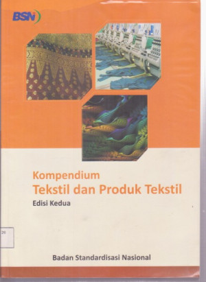Image of Kompendium Tekstil dan Produk Tekstil