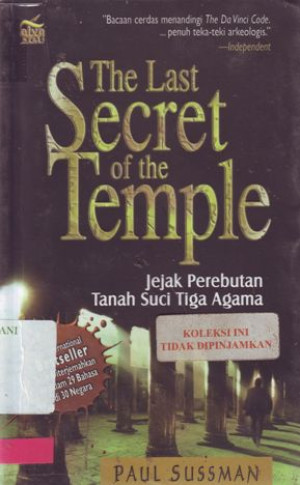 Image of The Last Secret of the Temple: Jejak Perebutan Tanah Suci Tiga Agama