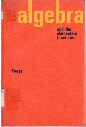 Image of Algebra and The Elementary Functions