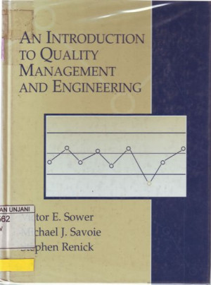 Image of An Introduction to Quality Management and Engineering: based on the american sosiety for quality's certified quality engineer body of knowledge