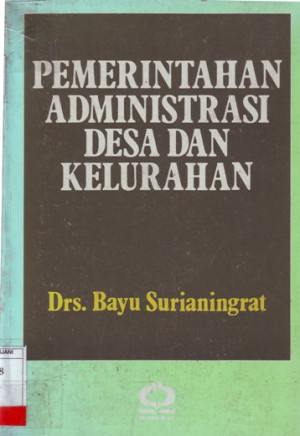 Image of Pemerintahan Administrasi Desa dan Kelurahan