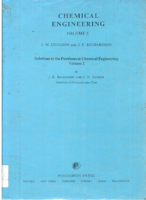 Image of Chemical Engineering, Volume 5