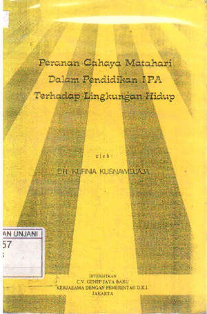 Image of Peranan Cahaya Matahari dalam pendidikan IPA terhadap Lingkungan Hidup
