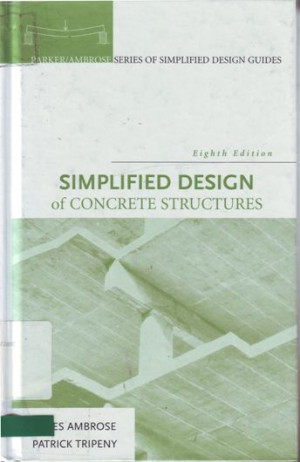 Image of Simplified Design of concrete structures